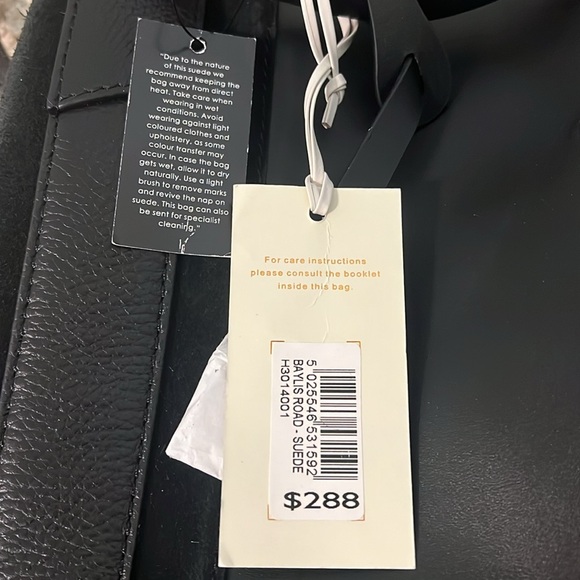 1056. NWT - Radley London Baylis Road Suede Purse & Crossbody - Picture 7 of 16